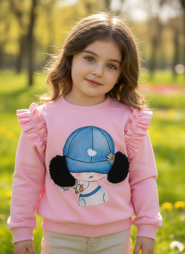 بلوزتک دخترانه چین دار