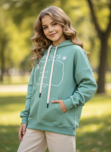 هودی دخترانه تک