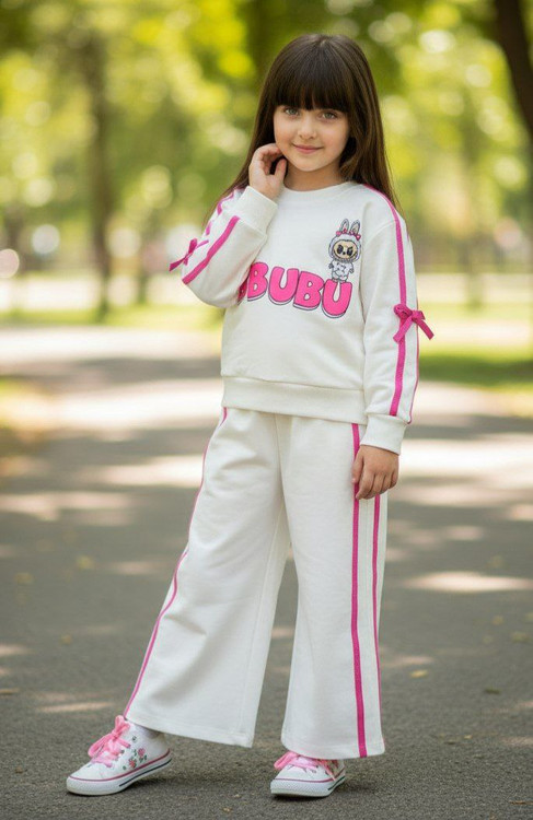 باوزشلوارلبوبونوارصورتی