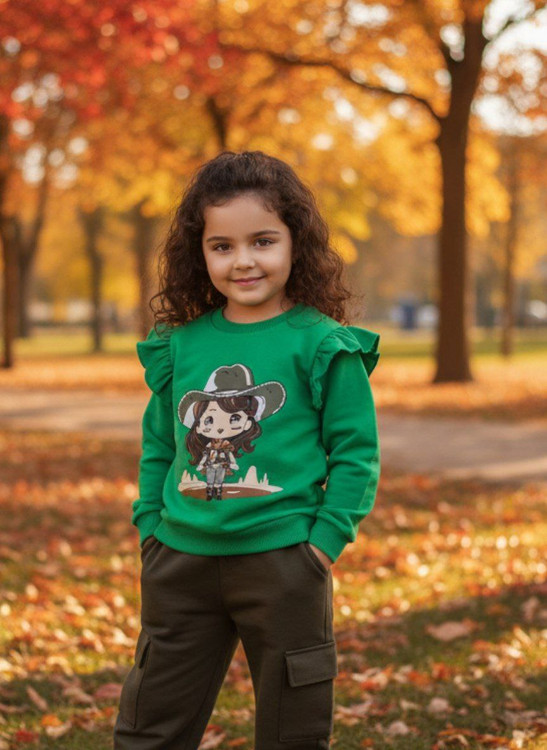 ست دخترانه چین دارکابوی