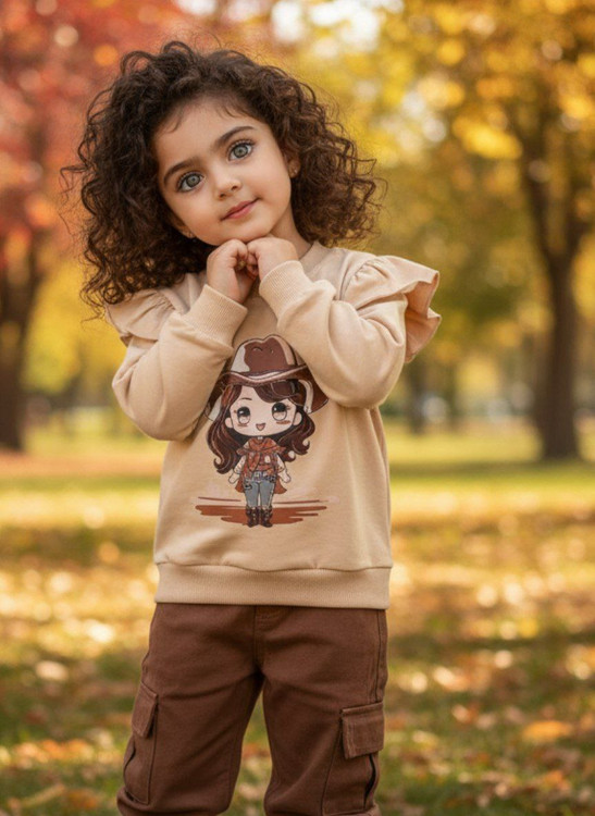 ست دخترانه چین دارکابوی